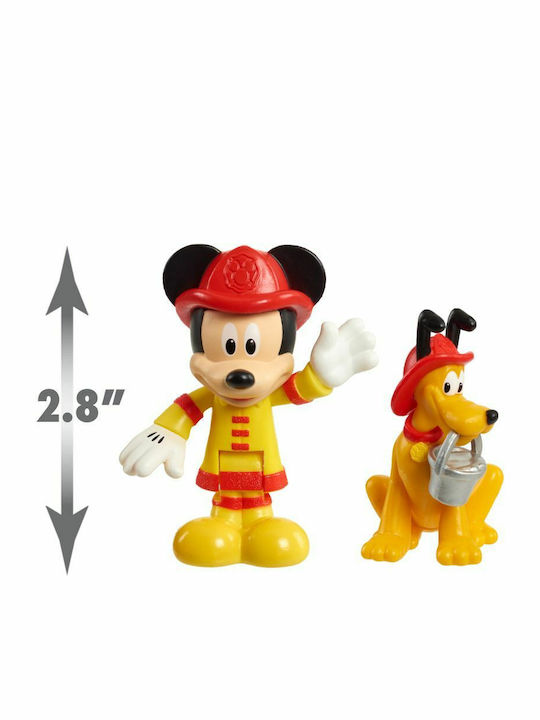 Παιχνιδολαμπάδα Mickey Mouse Πυροσβεστικό για 3+ Ετών Giochi Preziosi