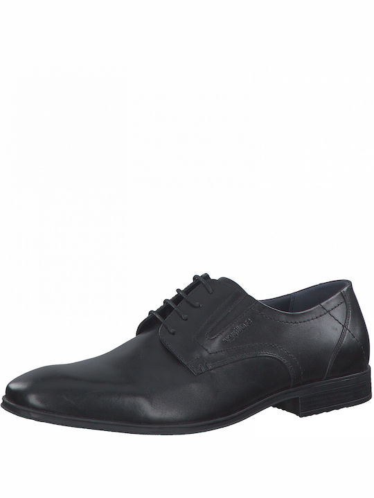 S.Oliver Men's Leather Casual Shoes Black