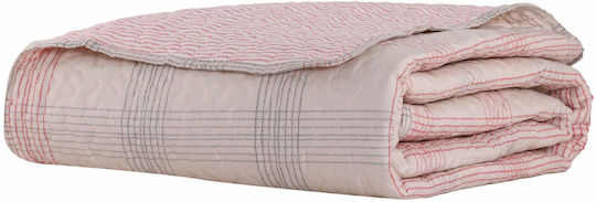 Nef-Nef Homeware Bradford Υπέρδιπλο Pink 240x220cm Nef-Nef Homeware Bradford Υπέρδιπλο Pink 240x220cm