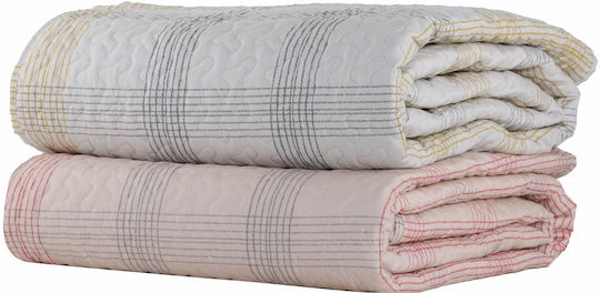 Nef-Nef Homeware Cuvertură Extra-dublu Microfibra Roz 240x220cm