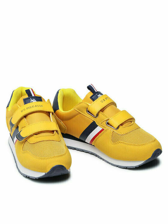 Παιδικά Sneakers με Σκρατς Κίτρινα