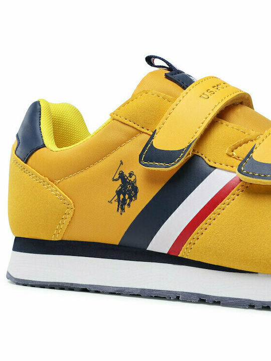 Παιδικά Sneakers με Σκρατς Κίτρινα