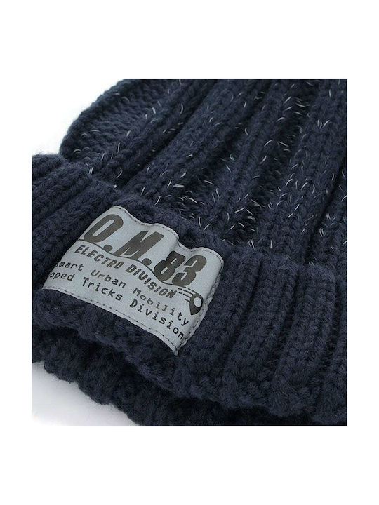 Original Marines Kids Beanie Knitted Blue