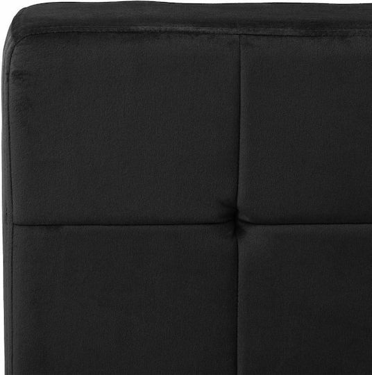 Sessel Samt Black 65x79x87cm