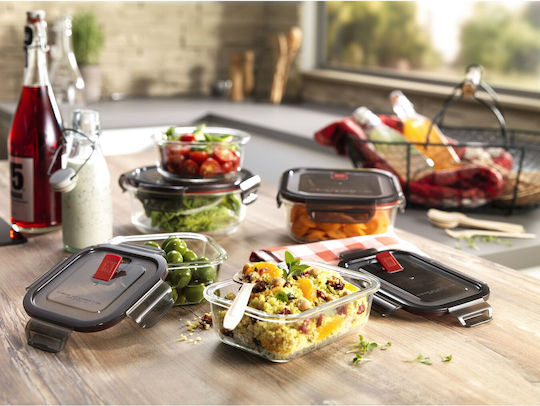 Zwilling J.A. Henckels Microwave Glass Lunch Box Black 1100ml