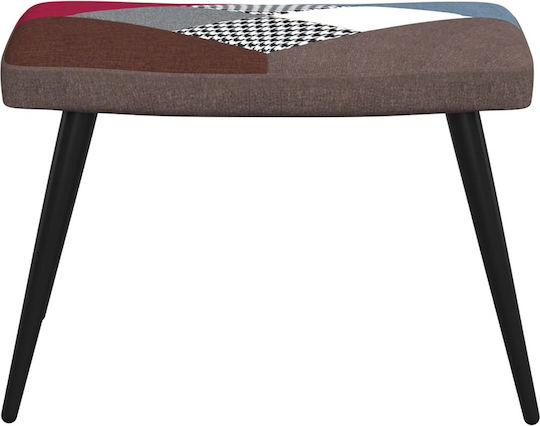 Bergère with Footstool Multicolour 61x70x96.5cm