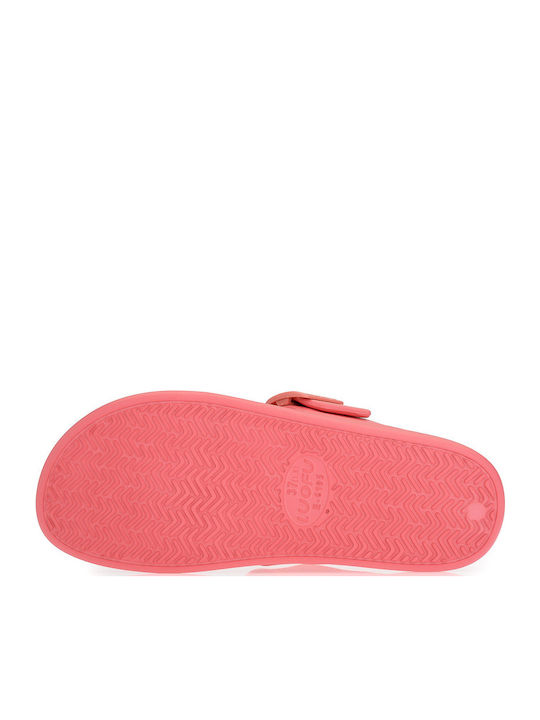 Flip Flops In Sandal Style In Fuchsia Colour