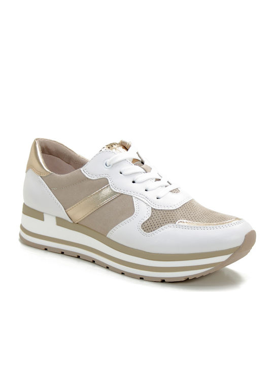 Marco Tozzi Damen Flatforms Sneakers Mehrfarbig