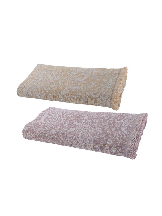 Nef-Nef Homeware Anais Ριχτάρι Πολυθρόνας Ζακάρ 170x180εκ. Purple 030968
