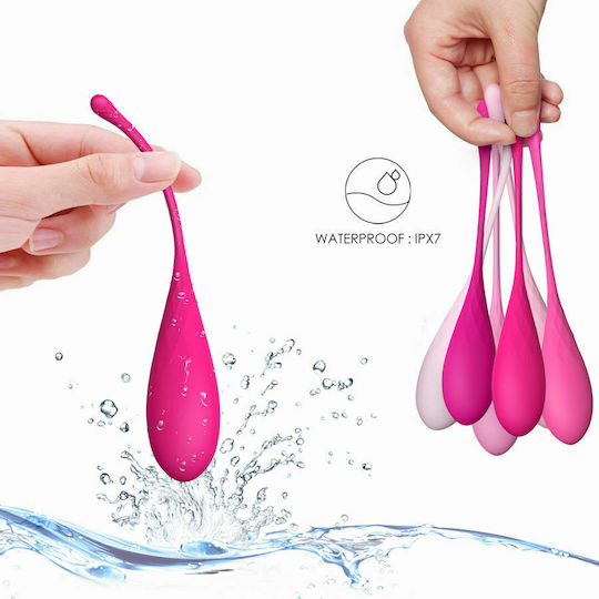 Leslie Kegel Fit Pelvic Muscle Training Κολπικές Μπάλες Set 6 Pcs