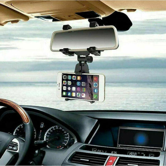 Universal Holder Suport Auto pentru Telefon cu cârlige reglabile Neagră