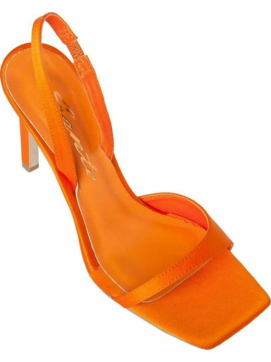 Fabric Sandals Orange