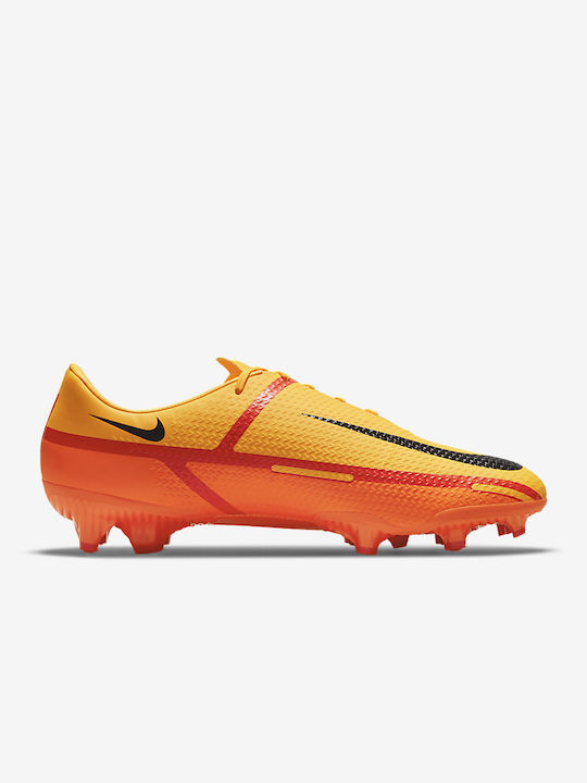 Nike Phantom GT2 Academy MG Χαμηλά Ποδοσφαιρικά Παπούτσια με Τάπες Πορτοκαλί