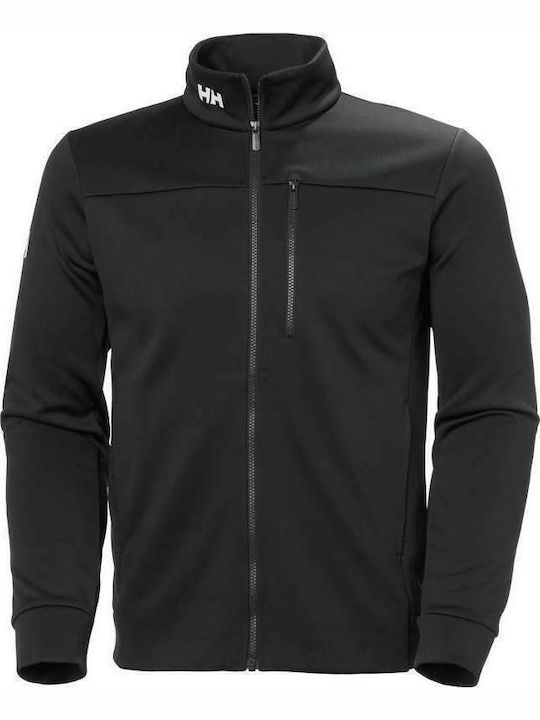 Men's Fleece Cardigan Ebony