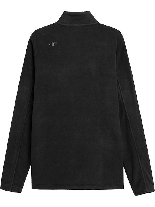 Ανδρική Ζακέτα Fleece Μαύρη