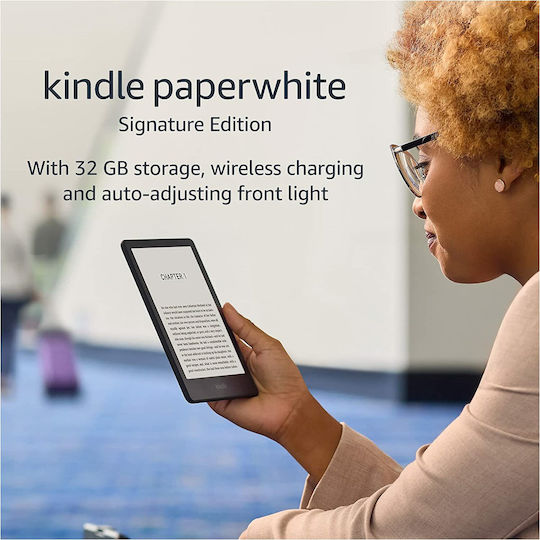 Amazon Kindle Paperwhite Signature Edition cu Ecran Tactil 6.8