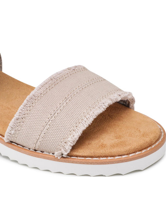 BOBS Desert Kiss Летни дамски платформи в стил еспадрили Taupe
