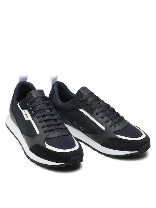 Icelin Herren Sneakers Marineblau