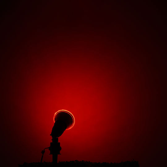 GloboStar LED-Lampe 18W 130mm für Fassung E27 und Form PAR38 Rot 1200lm