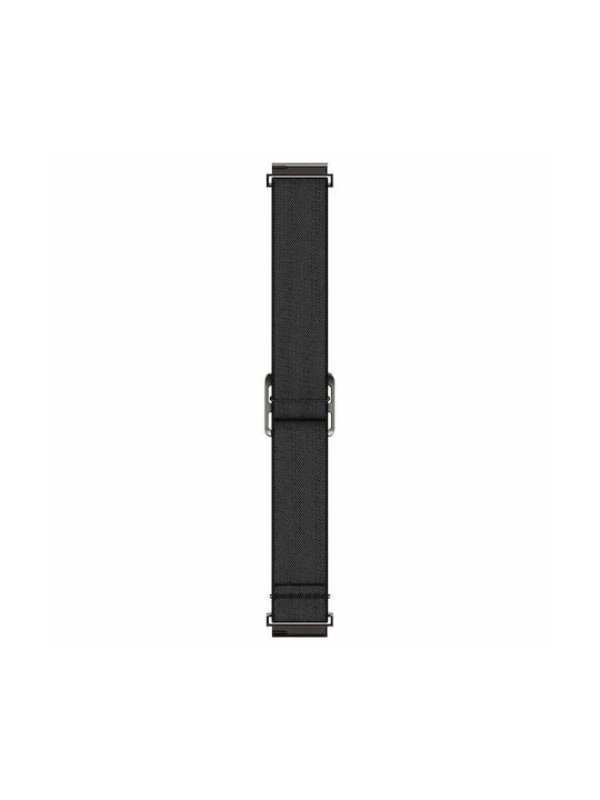 Spigen Lite Fit Λουράκι Υφασμάτινο Μαύρο (Galaxy Watch4/5/6/7/FE/4 Classic/6 Classic/5 Pro)