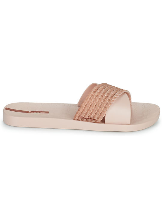 Ipanema Twist Fem Slides σε Ροζ Χρώμα