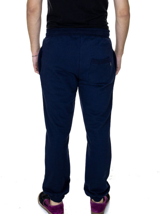 Santana SWD312 Men's Sweatpants with Rubber Navy Blue