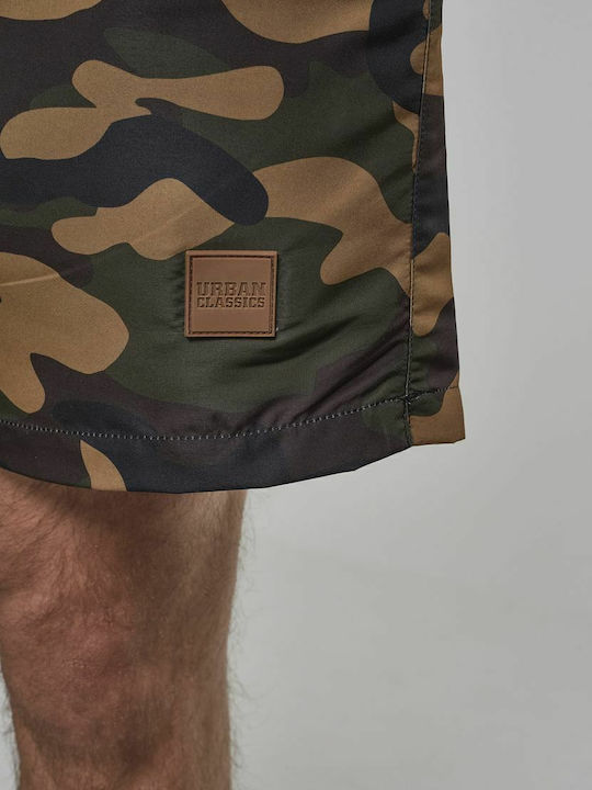 Men's Swimwear Shorts Black / Wood Camo