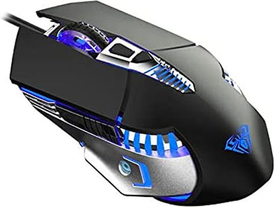 Aula T500 Gaming Keyboard Set with RGB lighting & Mouse (English US) Gray