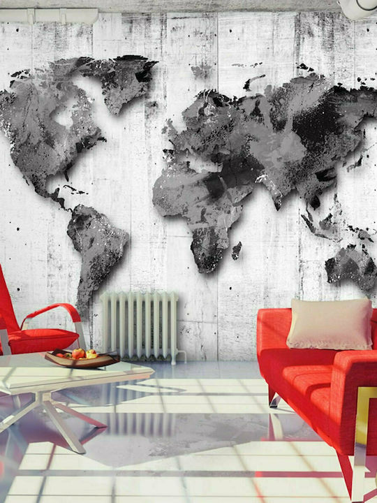 Fototapet de Perete 200x140cm World In Shades Gray Tesatura Gri