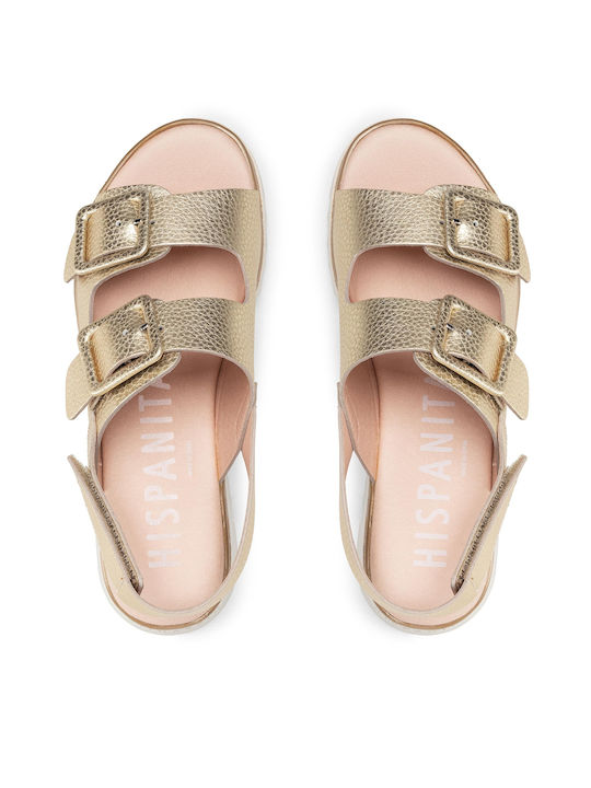 Leather Women's Sandals Platino