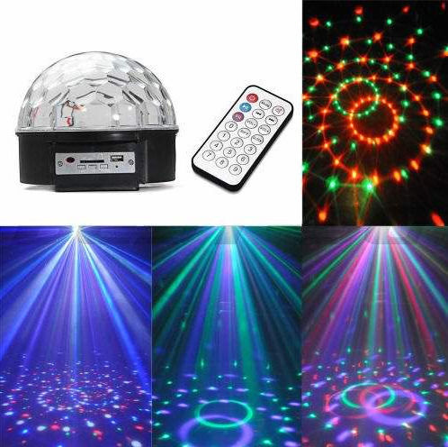 Smart Διακοσμητικό Φωτιστικό Disco LED RGB Party Light 19.5x19.5εκ.