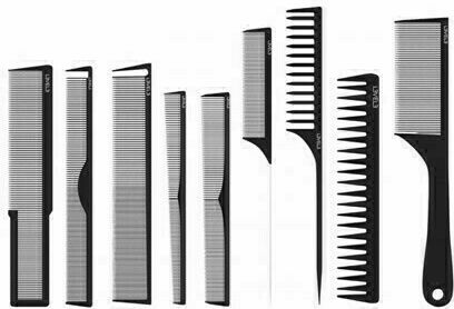 L3vel3 Set of Combs Hair 9pcs