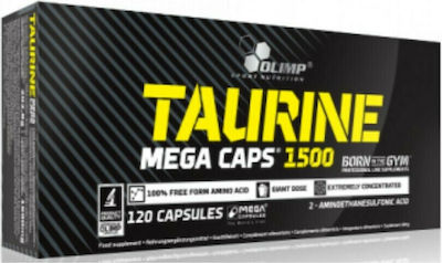 Olimp Sport Nutrition Taurine Mega Caps 1500mg 120 κάψουλες