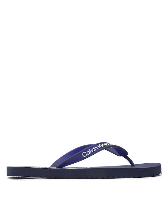 Calvin Klein Men's Flip Flops Blue