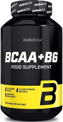 Biotech USA BCAA+B6 2:1:1 4000mg 200 ταμπλέτες