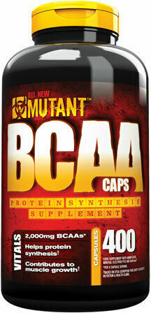 Mutant BCAA 400 Capsule Unflavoured