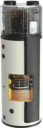Midea RSJ-35/300RDN3-F1 Двойна Енергия Термопомпа 300лт Стъкло Подова 3кВт