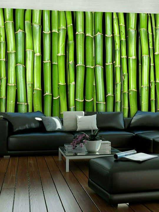 Fototapet de Perete 300x231cm Bamboo Wall Tesatura