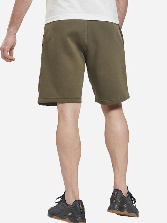 Reebok Men's Athletic Shorts Army Green