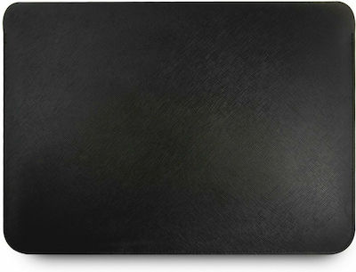 KARL LAGERFELD Laptop Sleeve - Saffiano Ikonik Karl, 16" Black