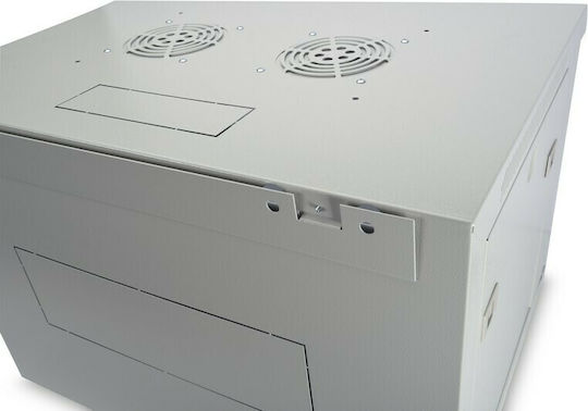 Digitus Монтиран на стена Кабинет Rack 16U 60x60x81.6см Сив DN-19 16U-6/6-EC