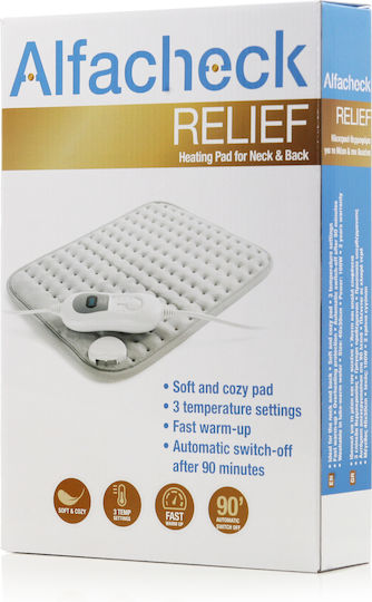 Relief MIC-AC-012 Ηλεκτρική Θερμοφόρα για τη Μέση & τον Αυχένα 40 x 30 εκ.