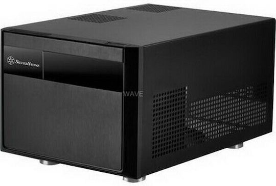 Silverstone Sugo SG11B Mini Tower Κουτί Υπολογιστή Μαύρο