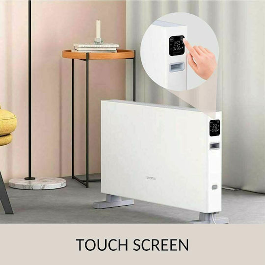 Xiaomi Smartmi 1S Θερμοπομπός Δαπέδου 2200W με Ηλεκτρονικό Θερμοστάτη και WiFi 68.4x49.5cm Λευκό