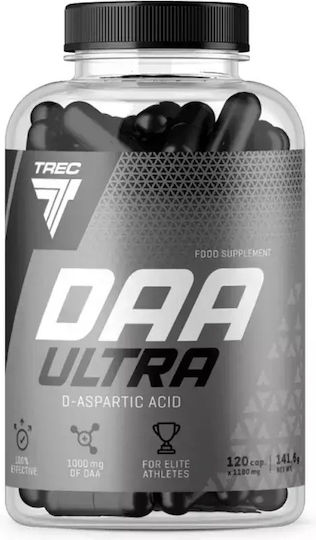 Trec DAA UltraD-Aspartic Acid 120 Κάψουλες