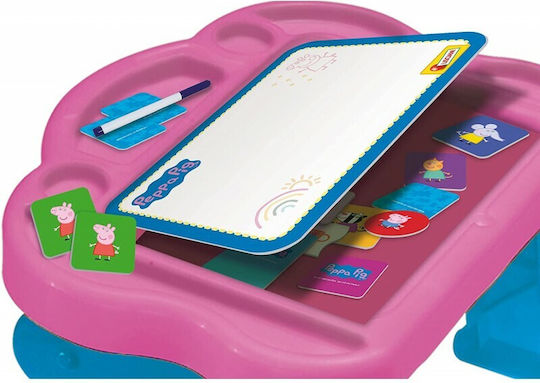 Peppa Pig Birou pentru Copii pentru Desen din Plastic Multicolor Lisciani Giochi