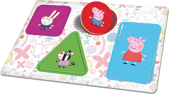 Παιδικό Θρανίο για Ζωγραφική Peppa Pig από Πλαστικό Lisciani Giochi