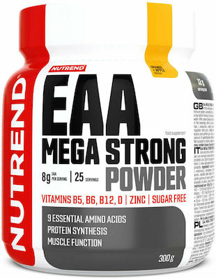 Nutrend EAA Mega Strong Powder 300gr Orange Apple