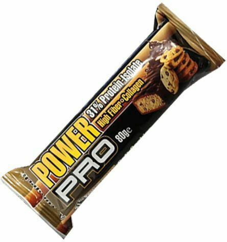 NatureTech Power Pro Higher Fiber & Collagen Bar with 31% Protein & Flavor Soft Cookies 80gr