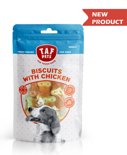T.A.F. Pets Бисквити за Кучета с Пилешко 75gr T-11633N